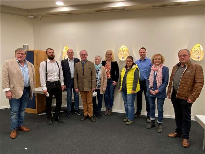 Der neugewählte Vorstand des CDU-Gemeindeverbandes Ransbach-Baumbach, v.l.n.r. Roland Lorenz, Jan Seeliger, Wolfgang Zirfas, Jochen Ickenroth, Dorothee Fuchs, Tanja Nink-Meder, Stefanie Martz, Andreas Fischer, Barbara Schilling-Novak,Manfred Wehmeier. Foto: CDU