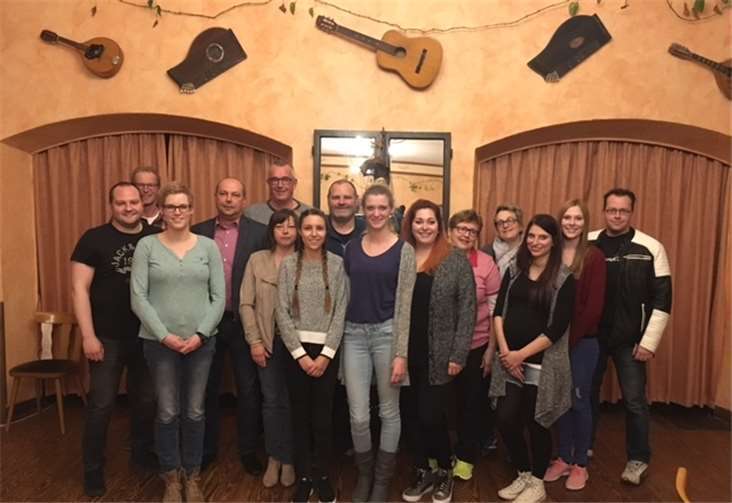 Der neugewählte Vorstand freut sich auf eine gute Zusammenarbeit.  Privat