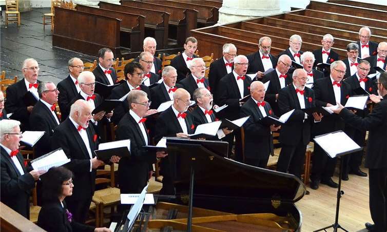 Der niederländische Mannenkoor Beeker Liedertafel. Foto: privat