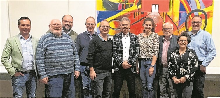 Der noch amtierende Verwaltungsrat der Pfarrei St. Lukas.