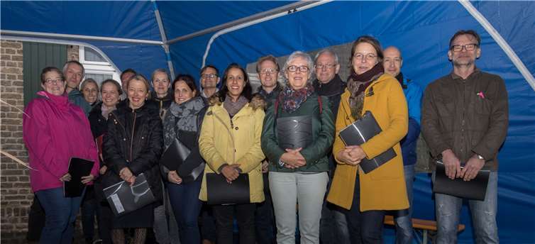 Der noch junge Chor Röddermunde besteht seit Januar und sang passend zum Gottesdienst.Fotos: -CEW-