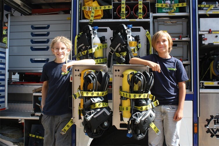 Der quirlige Feuerwehrnachwuchs zeigt sich auch im Moselort Bruttig-Fankel überaus engagiert.