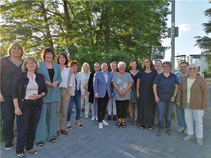 Der rauen Union Kreisvorstand Mayen-Koblenz mit Pascal Badziong. Foto: privat