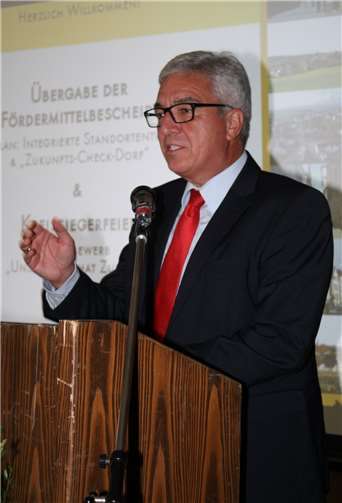 Der rheinland-pfälzische Innenminister Roger Lewentz war zu Gast und befürwortete die Förderung für den ländlichen Raum.