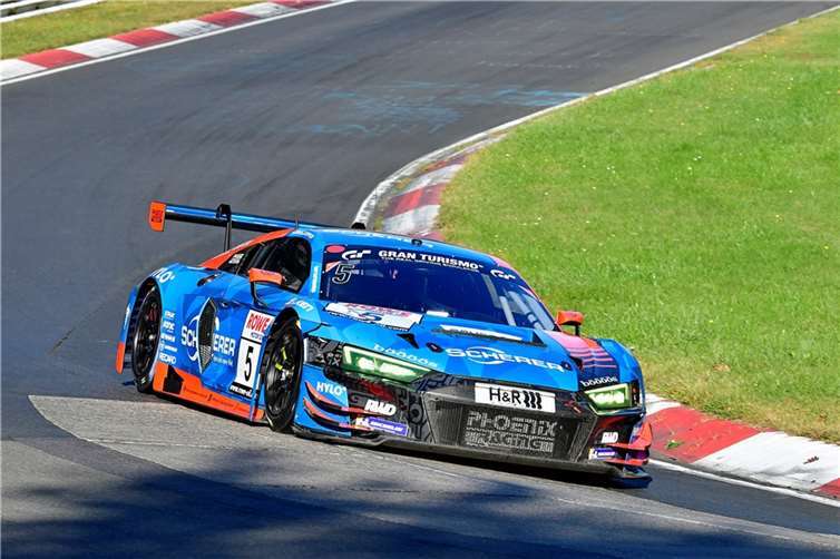 Der siegreiche Phoenix Audi R8 LMS ultra.