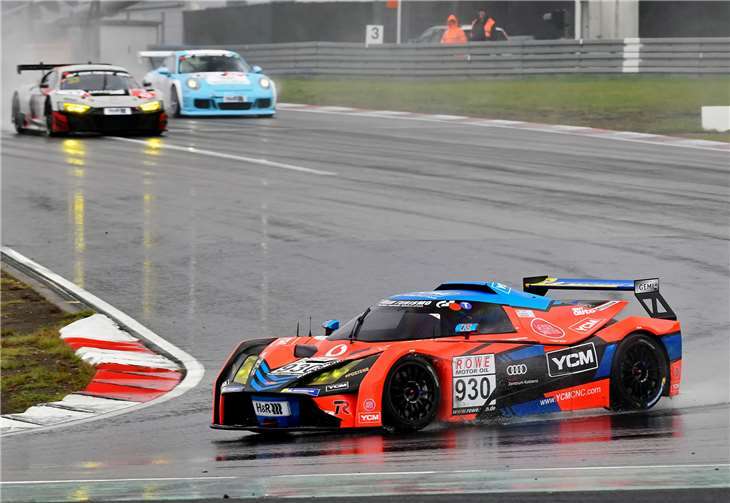 Der siegreiche Teichmann KTM.