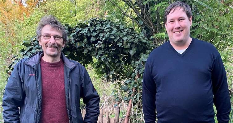 Der stellvertretende Fraktionsvorsitzende Manfred Calmano (li.) und Fraktionsvorsitzender Christian Schimmel. Foto: Martina Kapp