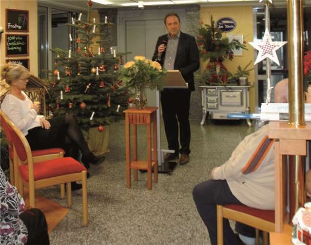Der stellvertretende Geschäftsführer der AWO Rheinland, Heinz Hörter, gab einen Rückblick auf das vergangene Jahr. privat