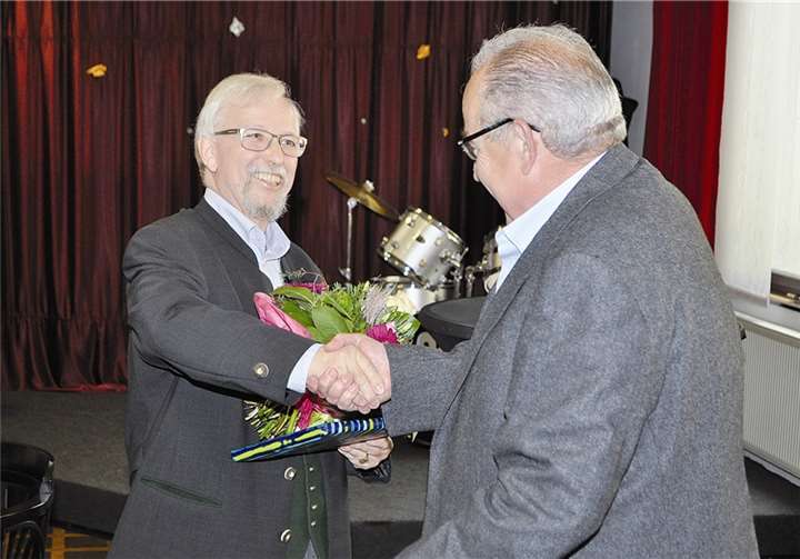 Der stellvertretende Kreisvorsitzende Gregor Weiler (re.) und Franz-Robert Herbst.
