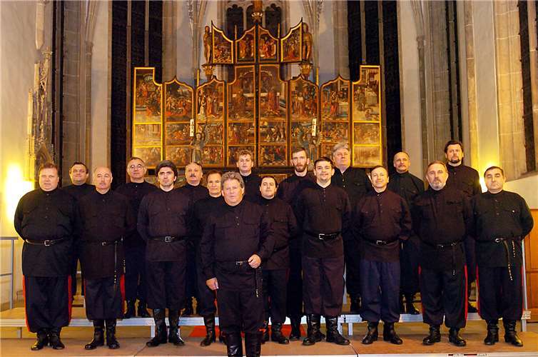 Der stimmgewaltige Chor wird das Publikum in Oberzissen mit seinem außergewöhnlichen Repertoire verzaubern. privat