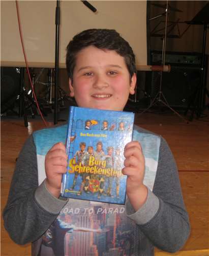 Der strahlende Sieger Lorik Avdiya. privat