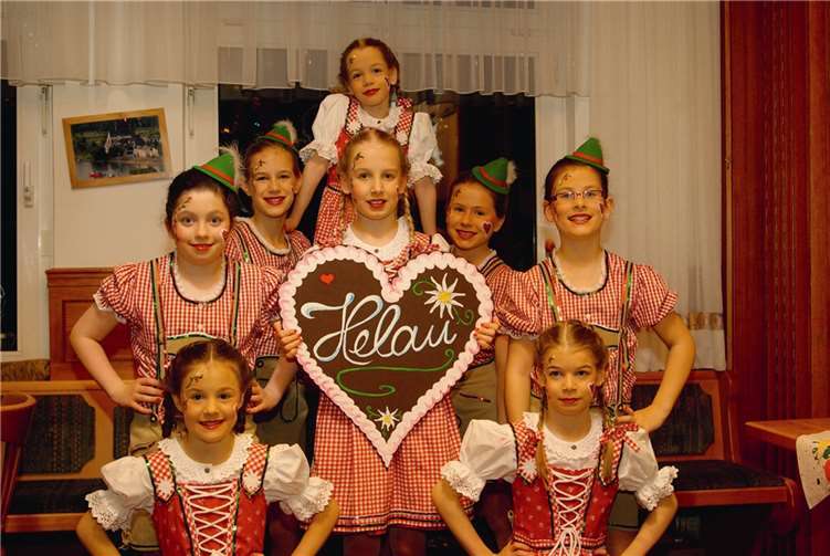 Der tanzende Nachwuchs des KVN.