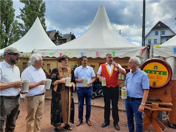 Der traditionelle Fassanstich findet am Samstag, 25. Mai statt. Quelle: Ka&Ki Weißenthurm