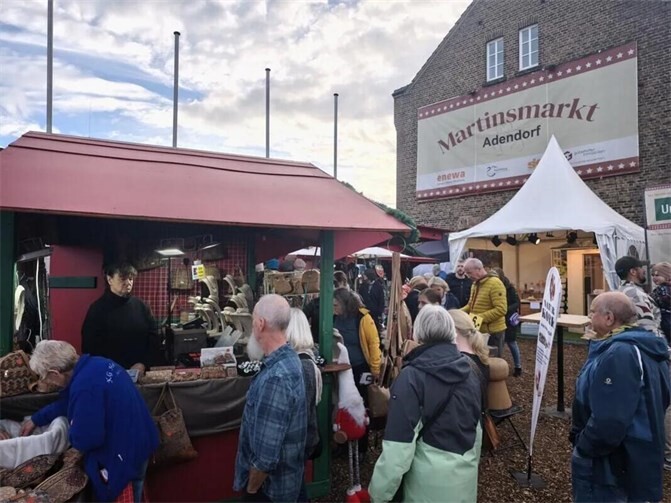 Der traditionelle Martinsmarkt in Adendorf geht in die 16. Runde.Fotos: Archiv DU