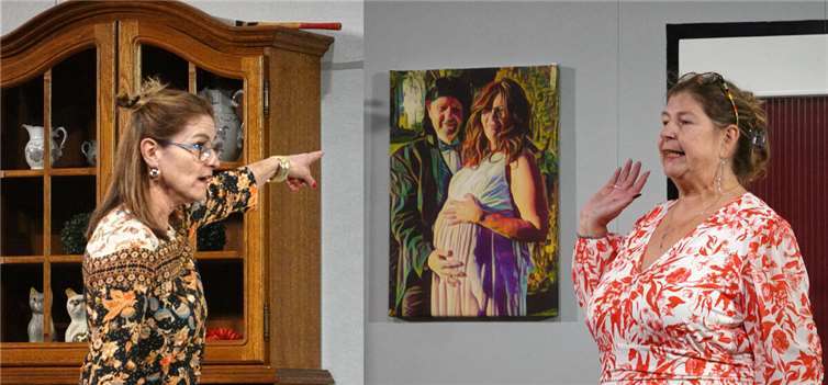 Der vermeintliche „Picasso“ war in Wirklichkeit ein Hochzeitsbild.