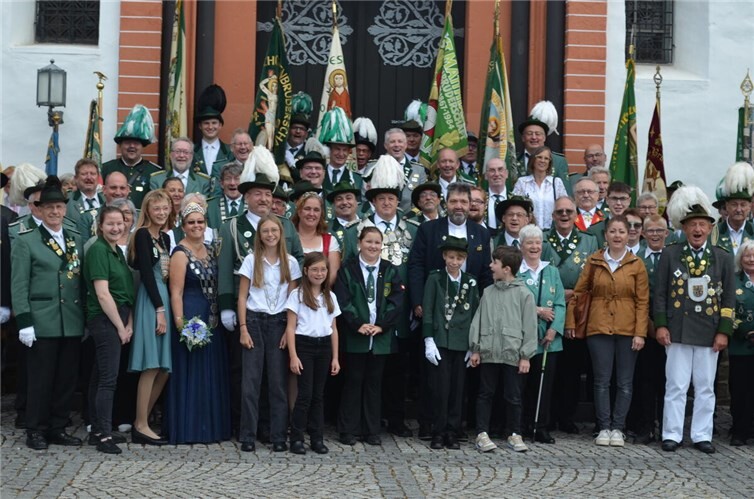 Der wahrscheinlich älteste Schützenverein des Bezirkes Rhein-Ahr feierte am dritten Julisonntag seinen 725. Geburtstag. Foto: AKS