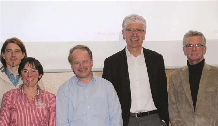 Der wiedergewählte Vorstand des TK am Stadtwald (ohne Mechthild v. Kajdacsy). privat