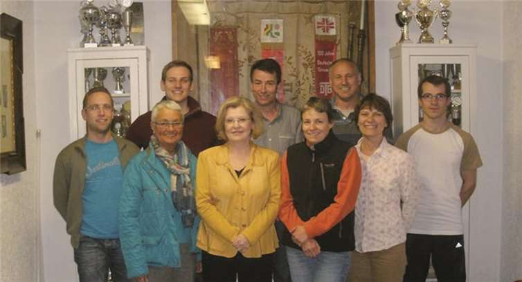 Der wiedergewählte Vorstand des TV Vallendar berichtete über ein frequentiertes Vereinsjahr.privat