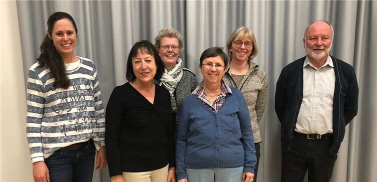 Der wiedergewählte Vorstand.Foto: privat