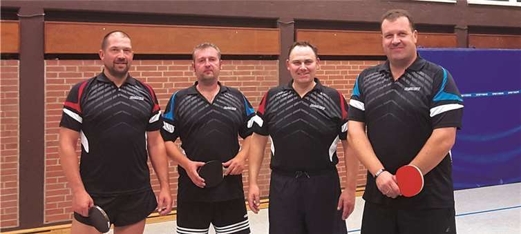 Derbysieger v.l.n.r. Matthias Hensen, Tom Krautscheid, Stephan Radermacher und Peter „Socke“ Reuter.privat