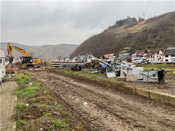 Sechs Monate nach der Flut: So sieht es im Ahrtal aus - Teil III Dernau. Foto: ROB