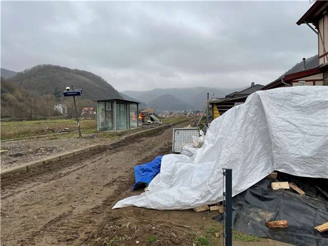 Sechs Monate nach der Flut: So sieht es im Ahrtal aus - Teil III Dernau. Foto: ROB