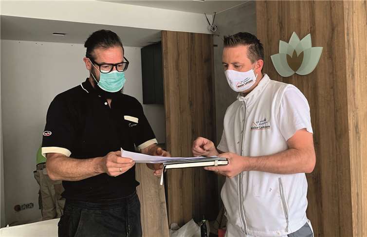 Derzeit laufen bereits die aufwendigen Arbeiten, die bis Anfang September abgeschlossen sein sollen.Foto: privat