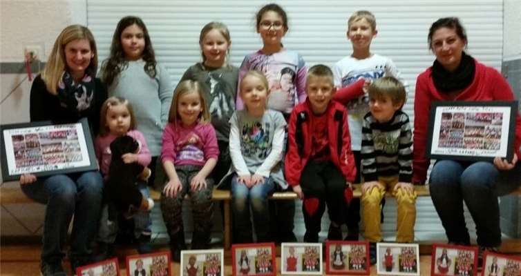 Desirée Lembke und Nadine Schneider verabschiedeten sich bei ihren Schützlingen. Privat