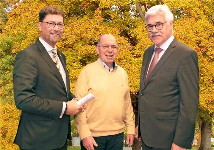 Detlef Odenkirchen, Werner Jung und Elmar Lersch waren (v.l.) sich schon früh mit den Ortsbürgermeistern an der Ahr einig und fordern einen einheitlichen Projektkoordinator.Foto: MIT KV Ahrweiler