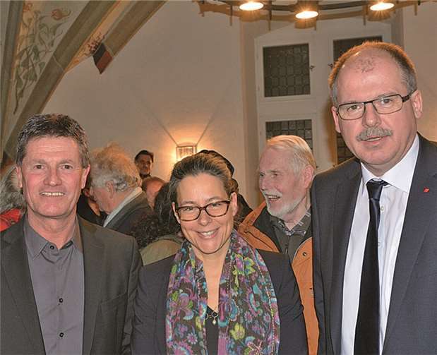 Detlev Pilger, Dr. Nina Scheer u. Stefan Körzell zum Thema TTIP/CETA. privat