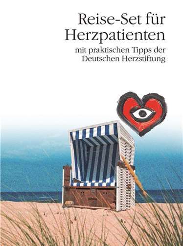 Deutsche Herzstiftung bietet ein kostenloses Reise-Set mit wichtigen Empfehlungen, Tipps und Sicherheitshinweisen. Umschlagseite