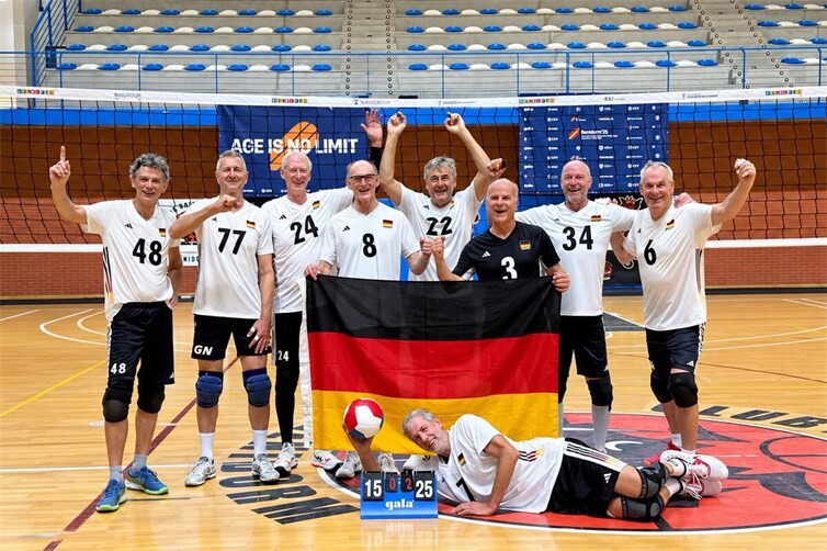 Deutschland-Mannschaft Volleyball 65+