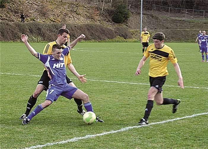 Di Gastgeber boten gegen den Favoriten eine über weite Strecken ausgeglichene Partie. RÜ