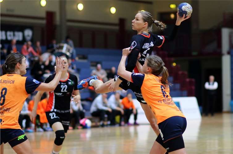 Diana Sabljak hat die Position linker Rückraum. Vulkan-Ladies Koblenz/Weibern