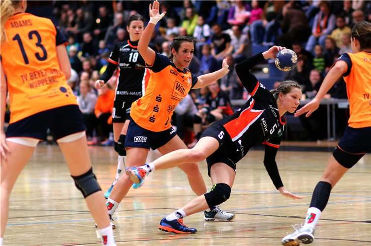 Diana Sabljak in Aktion. Foto: Vulkan-Ladies Koblenz/Weibern