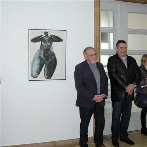 Die 1. Beigeordneten Jürgen De Temple und Andreas Kerschgens.