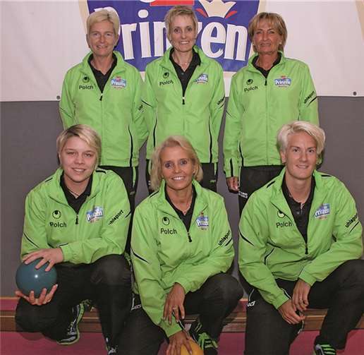 Die 1. Bundesliga-Mannschaft Damen des KSC Polch.privat