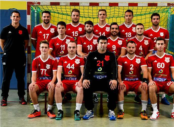 Die 1. Herren stieg in die Rheinlandliga auf. Fotos: TV Welling