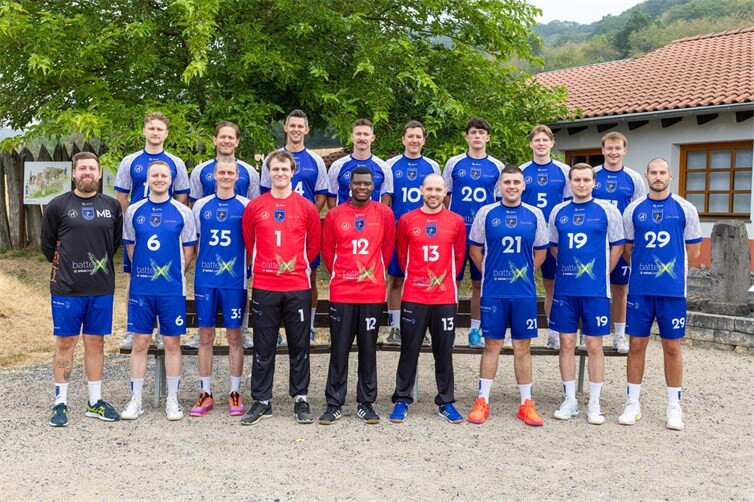 Die 1. Herrenmannschaft der HSG Römerwall.