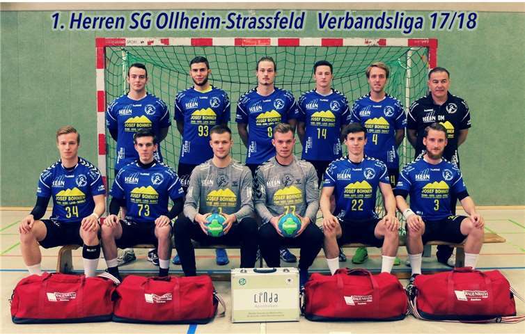 Die 1. Herrenmannschaft der SG Ollheim-Straßfeld freut sich auf den Handballstart im neuen Jahr.privat