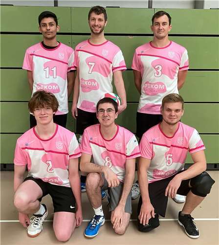 Die 1. Herrenmannschaft des TV Vallendar Volleyball.  Foto: TVV