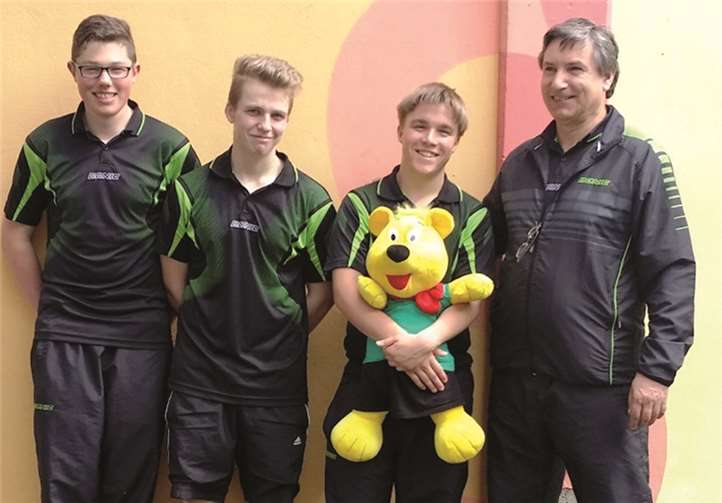 Die 1. Jugend des TTC Karla. privat