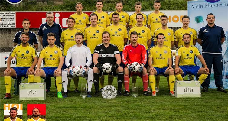 Die 1. Mannschaft der Sportvereinigung Burgbrohl.privat