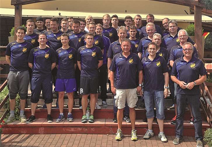 Die 1. Mannschaft im Trainingslager. privat