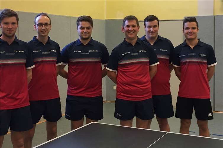 Die 1. Mannschaft schaffte mit dem sechsten Platz den Klassenverbleib in der 1. Bezirksliga. Das Foto entstand vor den Kontaktbeschränkungen im Zuge der Corona-Pandemie. Foto: privat