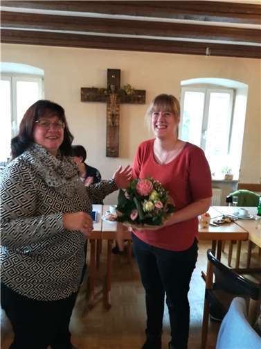 Die 1. Vorsitzende Ilona Fuhrmann ehrte zahlreiche Mitglieder.  Foto: privat