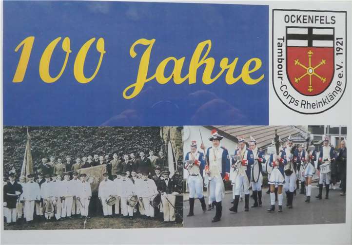 Die 100 Jahrfeier des Tambour-Corps-Rheinklänge-Ockenfels findet 2022 statt.Foto: privat