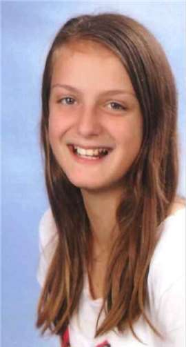 Die 12-jährige Natscha Klein aus Wissen wird vermisst. Foto: Polizei