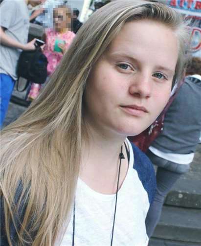 Die 13-jährige Sascha aus Vallendar ist gefunden worden.  Foto: Polizei