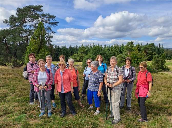 Die 18 Landfrauen und -männer bei ihrer Wandertour.  Foto: privat